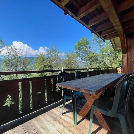 Chalet Savoyard Avec Jardin, Poele A Bois Et Wifi - Fr-1-624-11 Verchaix Luaran gambar