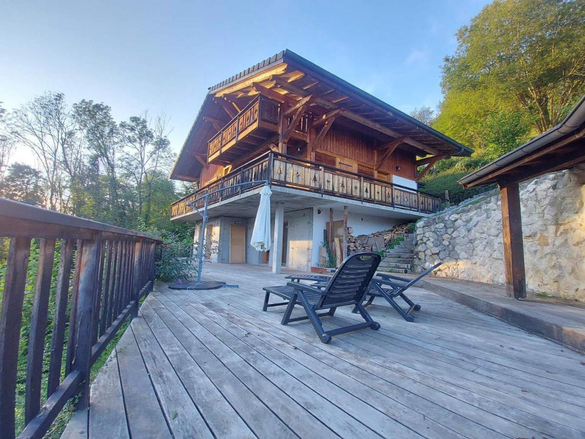 Chalet Savoyard Avec Jardin, Poele A Bois Et Wifi - Fr-1-624-11 Verchaix Luaran gambar
